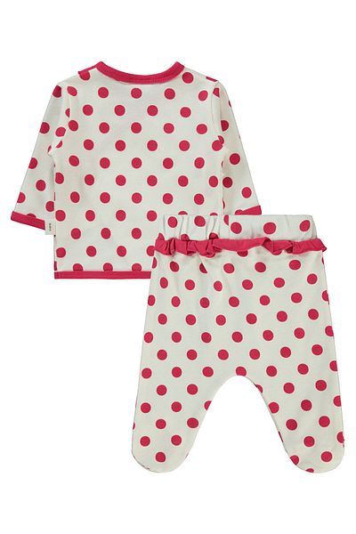 TWEETY Ecru Color Baby Girl Bodysuit Set