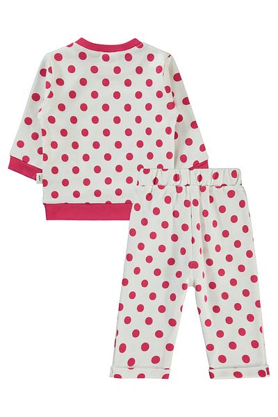 TWEETY 6-18 Months Baby Girl Ecru Suit Set