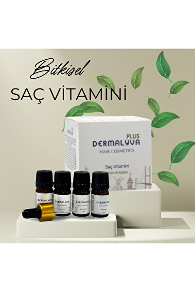 DERMALYVA Cosmetic Saç Ekimi Sonrası Saç Vitamini - 1 Aylık Dökülme Karşıtı S...