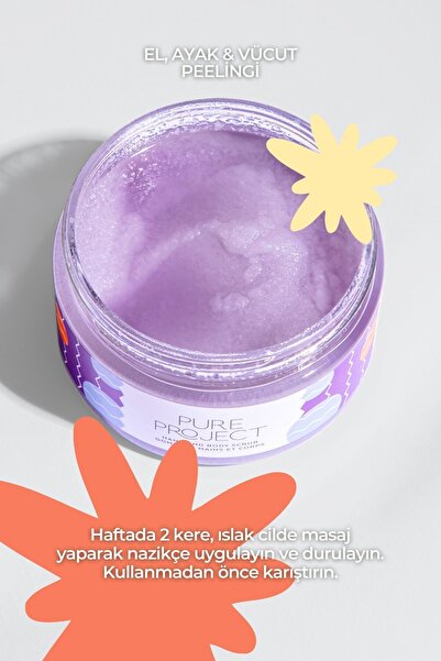 Pure Project Ylang Ylang & Ahududu El Ve Vücut Peelingi