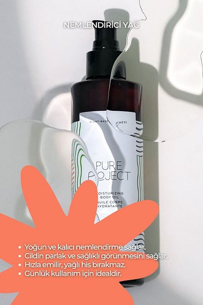 Pure Project Moisturizing Body Oil - Volume: 225ml