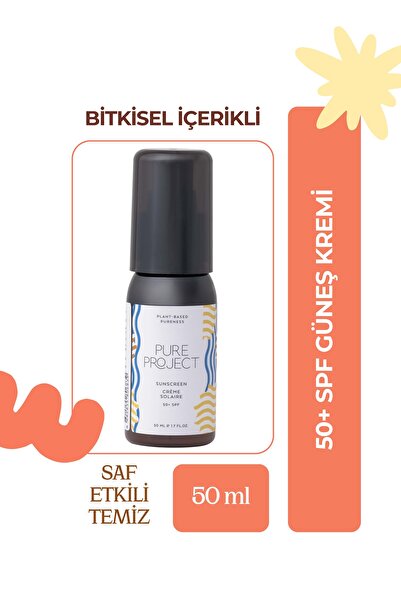 Pure Project E Vitamini Nemlendirici 50 Spf Güneş Kremi - Panthenol Içeren Yü...