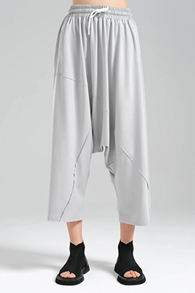 tw3 Women's Elastic Waist Knitted Fabric Design Shalwar