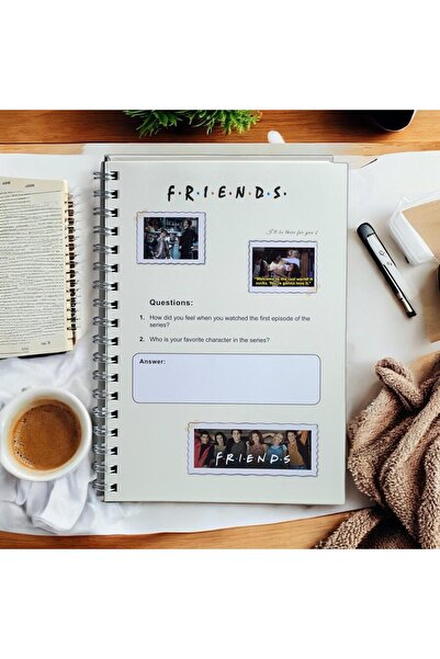 Home İngilizce Ajanda Planlayıcı - 17x24 Cm, Sert Kapak, Spiralli