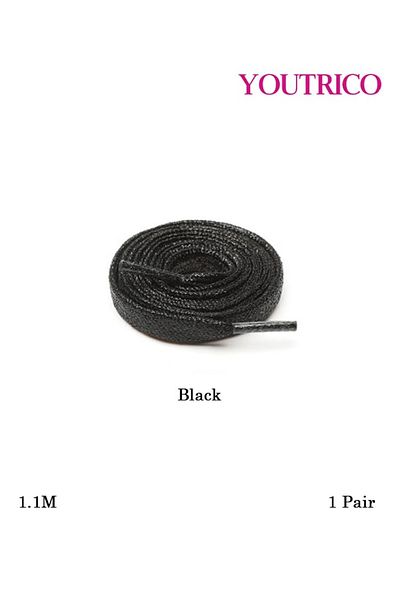 Youtrico Pearlescent Flat Polyester Shoelaces - Single Pair (1.1m)