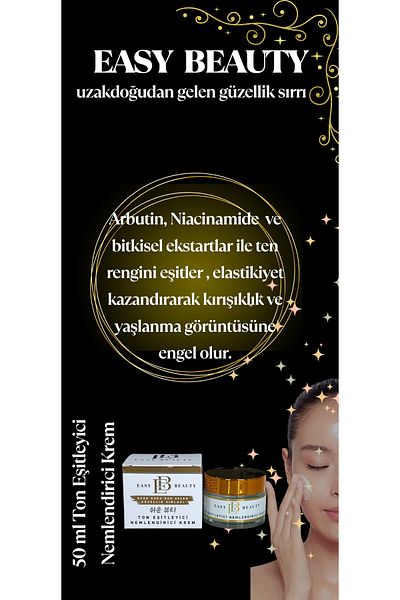 Easy Beauty Tone Equalizing and Moisturizing Cream