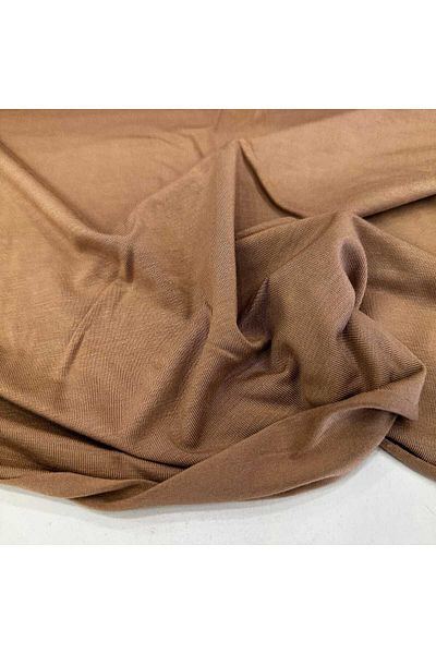 Kaf Kumaş Modal Single Jersey Fabric |   Brown