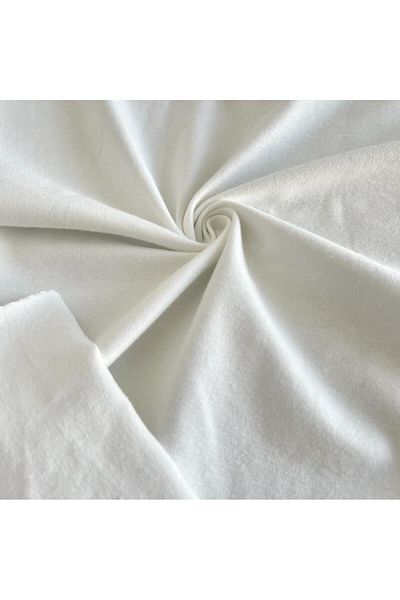 Kaf Kumaş Modal Combed Single Jersey Fabric |   Ecru