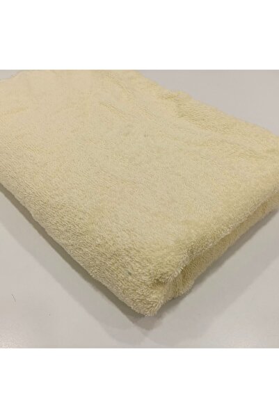 Kaf Kumaş Pamuklu Havlu Kumaş | Açık Sarı