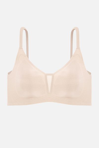 Wonna Ghost laser cut non-wired Stitch-Free bra - non-supportive - 2809 - powder