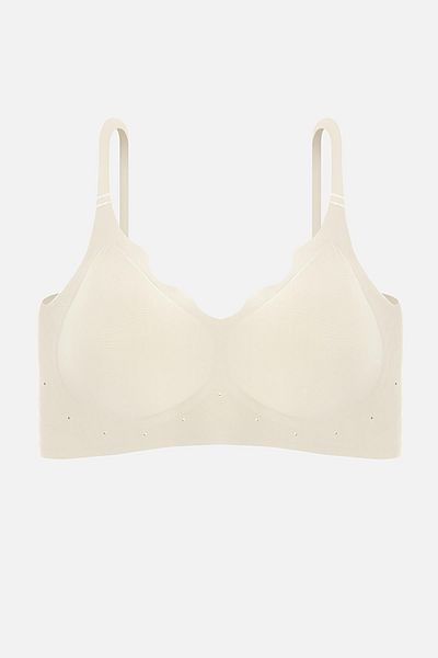 Wonna Ghost laser cut non-wired Stitch-Free bra - non-supportive - 2814 - ecru