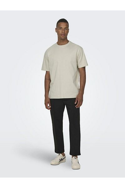 Only & Sons Ανδρικό πράσινο μπλουζάκι Onsfred Life Rlx Ss Tee Noos - 22022532
