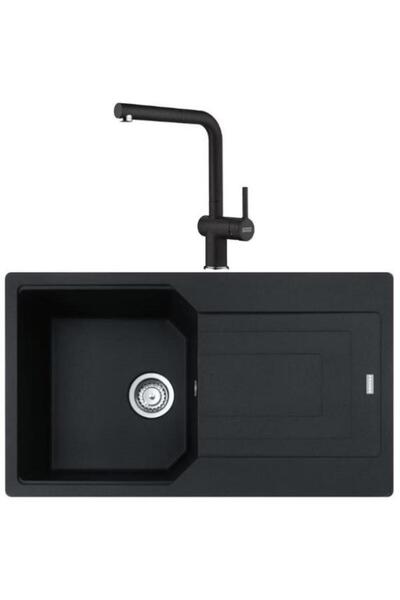 Franke Ubg 611-86/active Plus Doccia 2.0 Eviye Armatür Seti (NERO)