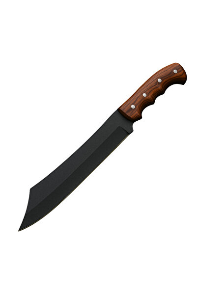 Tesbihane Ceviz Ağacı Saplı Kişiye Özel Isim Yazılı 9cr13mov Kalite Paslanmaz Çelik Pala - M1