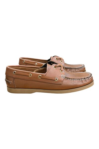 Greyybull Shoes Tan Summer Men's Leather Shoes-Summer Men's Shoes