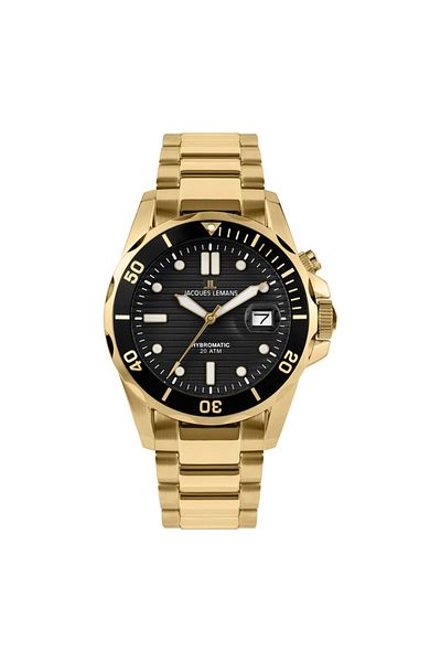Jacques Lemans Mens Watch 1-2170m, Quartz, 41mm, 20atm