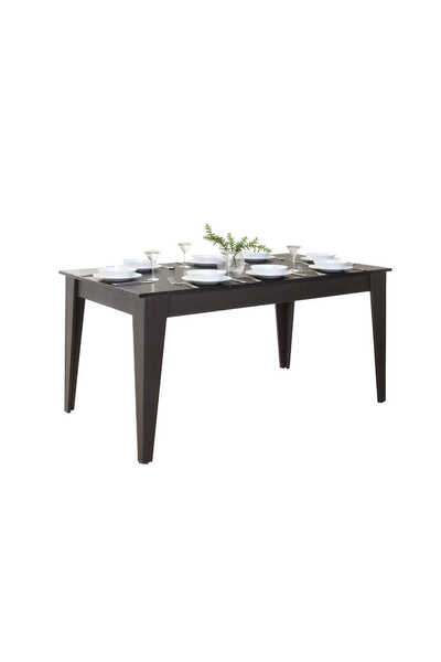 Adore Mobilya Pool Açılır Yemek Masası-Godiva-Mermer 160-200x75x90 cm (GxYxD)