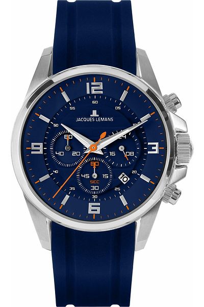 Jacques Lemans Mens Watch Jacques Lemans 1-2118C, Quartz, 44mm, 10ATM