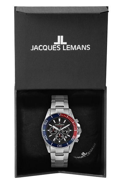 Jacques Lemans 1-2206J Liverpool Diver Men's Wristwatch