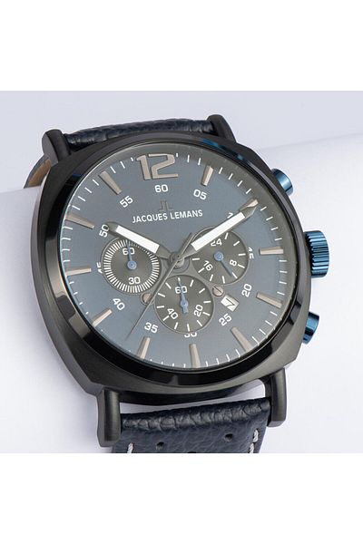 Jacques Lemans Lugano 1-1645r Men's Wristwatch