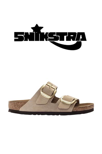 Birkenstock Dámské pantofle Arizona Big Buckle Nu 1024064- Hnědé - Snikstra