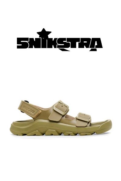 Birkenstock Mogami Bf Kids Khaki Sandals - Snikstra