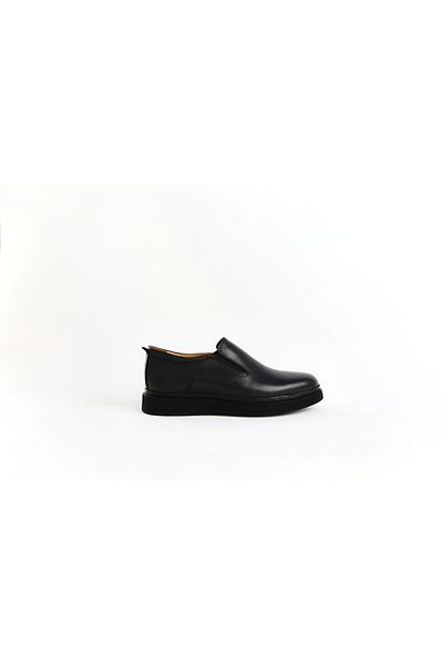 Greyybull Shoes pantofi barbati clasici din piele neagra-pantofi casual din piele neagra