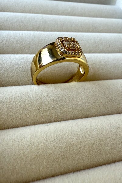 JewelsofHope خاتم باجيت من حجر الزركون من الفولاذ المقاوم للصدأ