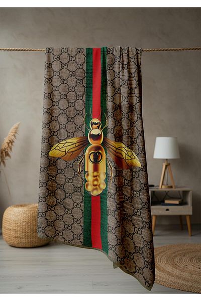 Doruklar Home Collection Πετσέτα θάλασσας με μοντέρνα σχέδια ψηφιακής εκτύπωσης 80x160 cm Lux25