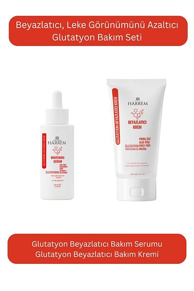 Harrem Glutathione Whitening Anti-Blemish Cream & Serum Set 50 ml