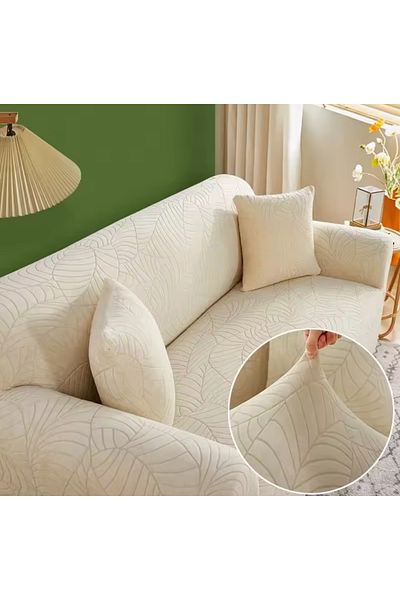 uzhanem Seat Cover Sofa Cover 1 Piece Lycra for 3 Seater Seats High Quality