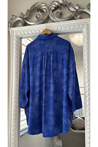 Invee Πουκάμισο Lyocell με σχέδια λουλουδιών - Sax