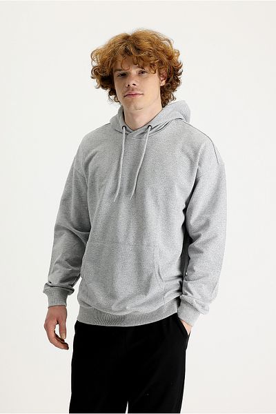 Kiğılı Hooded Oversize Cotton Sweatshirt