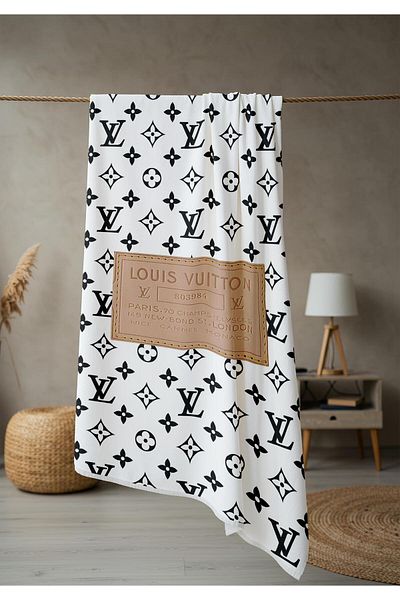 Doruklar Home Collection Πετσέτα θάλασσας με μοντέρνα σχέδια ψηφιακής εκτύπωσης 80x160 cm Lux87