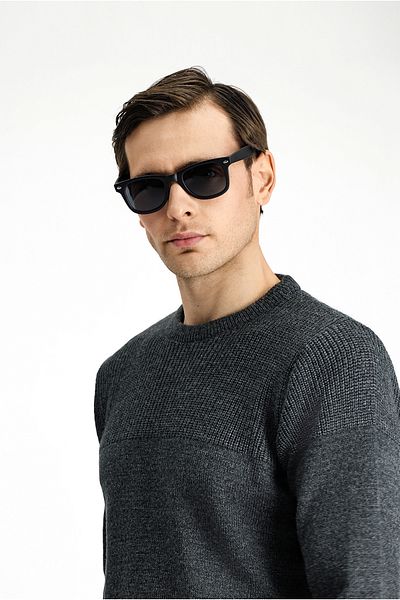 Kiğılı Crew Neck Regular Fit Patterned Knitwear Sweater