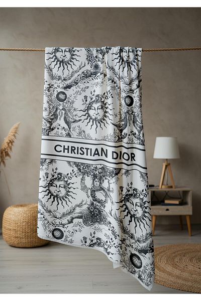 Doruklar Home Collection Πετσέτα θάλασσας με μοντέρνα σχέδια ψηφιακής εκτύπωσης 80x160 cm Lux32