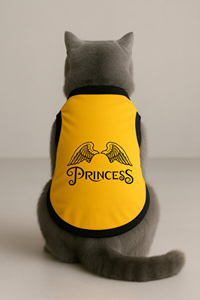 Monopetz ملابس صوف للكلاب والقطط للموسم الجديد - مقاس M - الأميرة الصفراء