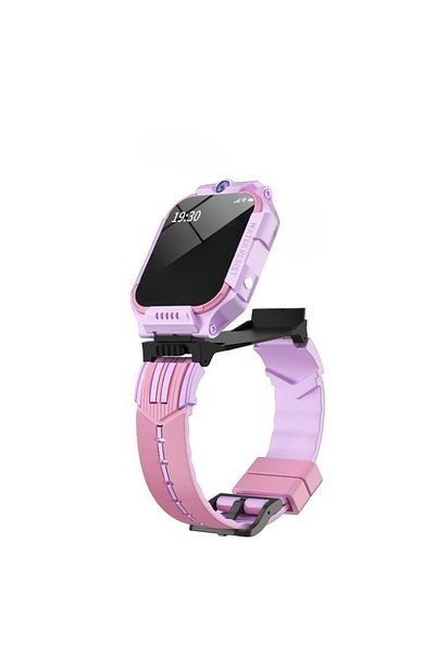zyteq Kids Smartwatch ®️, Gps, Sim, Video Call, Hd Camera, Wi-fi, Resistant, Pink