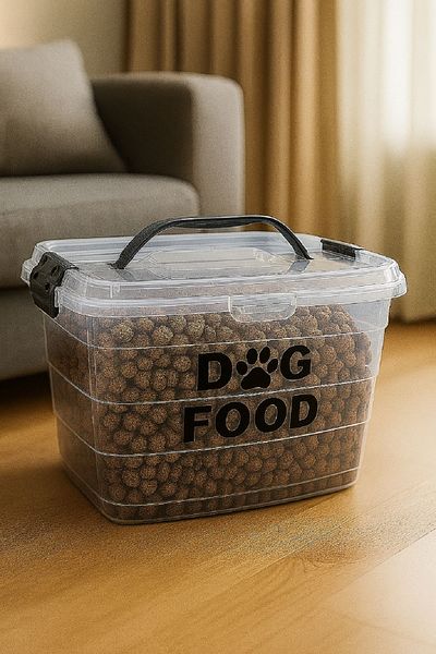 DEEMBRO 6 Kg Dog Food Storage Container Food Storage Container Dog Food Storage Container Dry Food Storage Box