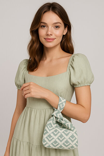 Sebir Moda V-подібна трикотажна сумка-тоут