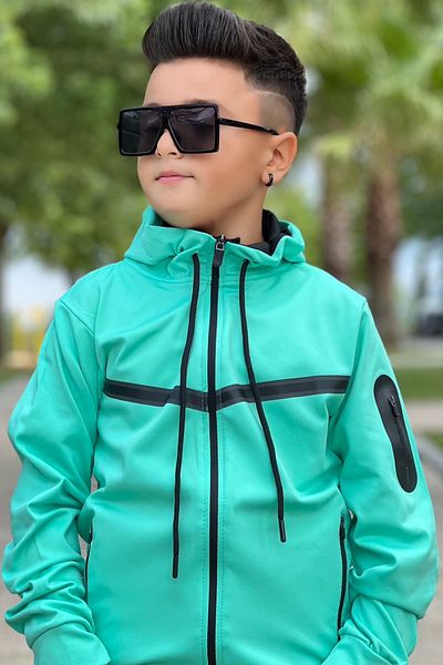 Pina Kids Σετ αθλητικής φόρμας Unisex Diver Fabric Hooded ESF-600