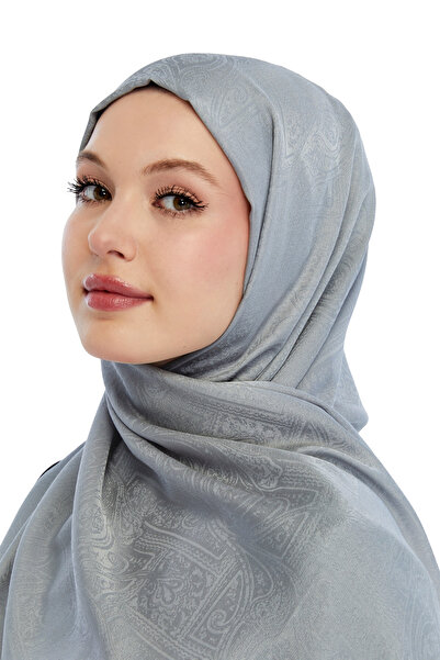 Altobeh Monogram Ethnic Pattern Shawl - Gray