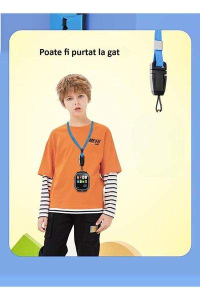 zyteq Kids Smartwatch ®️, Gps, Sim, Video Call, Hd Camera, Wi-fi, Resistant, Pink