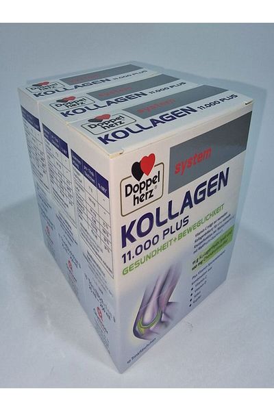 Doppelherz Kollagen 11.000 Plus 3 x 10flacoane unidoza Doppelherz