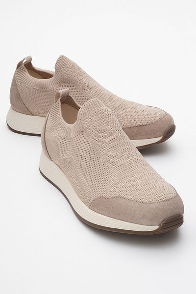 Dericlub Мъжки удобни обувки с плетена подметка без връзки Cr 2302, цвят норка