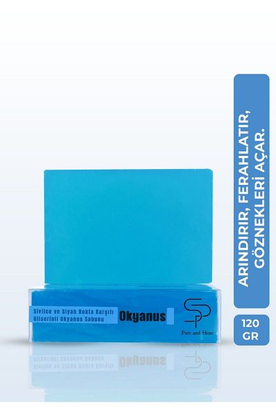 Pureandshine Anti-Mosquito and Blackhead Glycerin Ocean Soap (120 Gr)