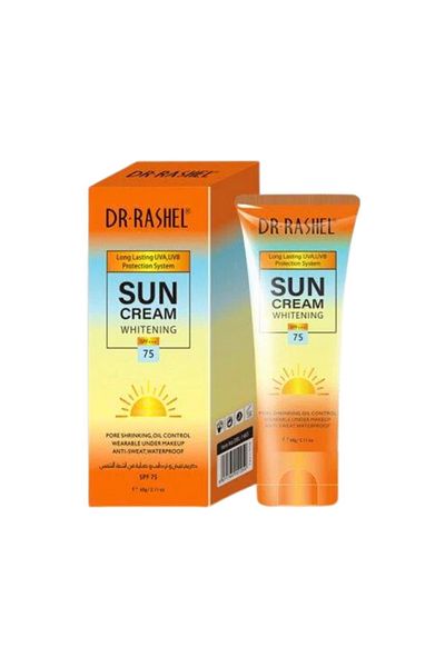 DR.RASHEL Whitening & Moisturizing Sun Cream Spf 75 – Hydrating, Brightening & Uv Protection