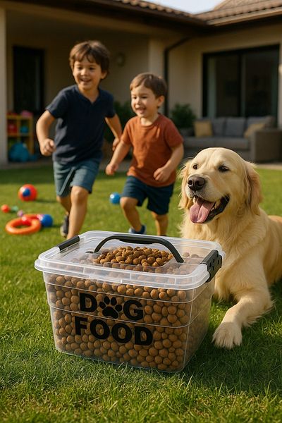 DEEMBRO 6 Kg Dog Food Storage Container Food Storage Container Dog Food Storage Container Dry Food Storage Box