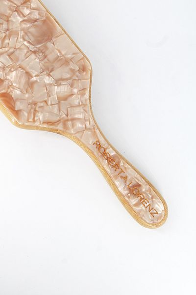 Roberta Lorenz Women's Handwork High Quality Bamboo Hair Comb Bone Material 25cm
