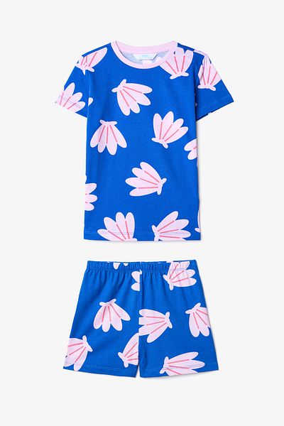 Penti Girl's Shells 2-Piece Multicolor Pajama Set